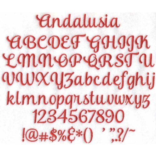 Andalusia BX Native Font