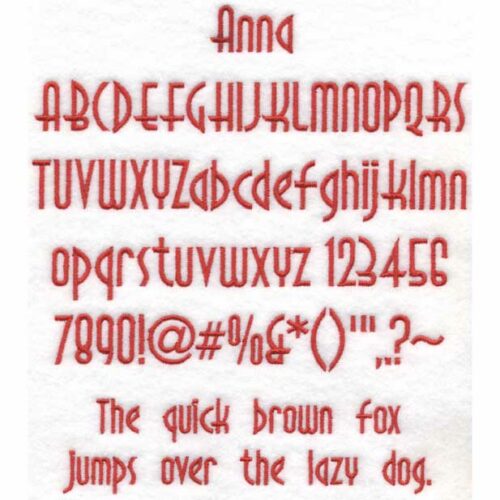 Anna BX Native Font