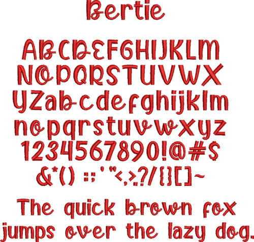 Bertie BX Native Font