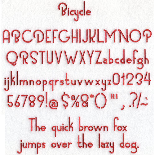 Bicycle BX Native Font