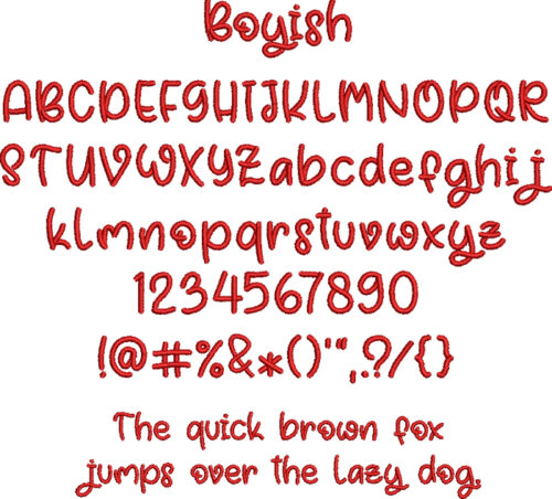 Boyish BX Native Font