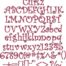 Curlz BX embroidery font