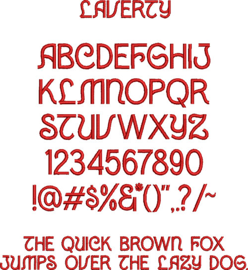 Laverty BX Native Font