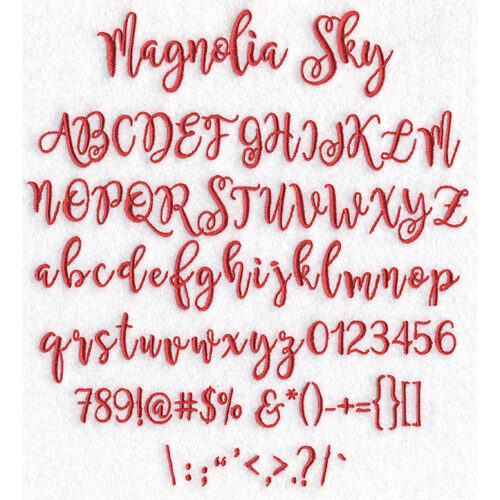 Magnolia Sky BX Native Font