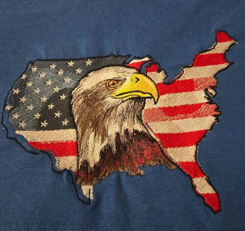 Eagle head USA shirt