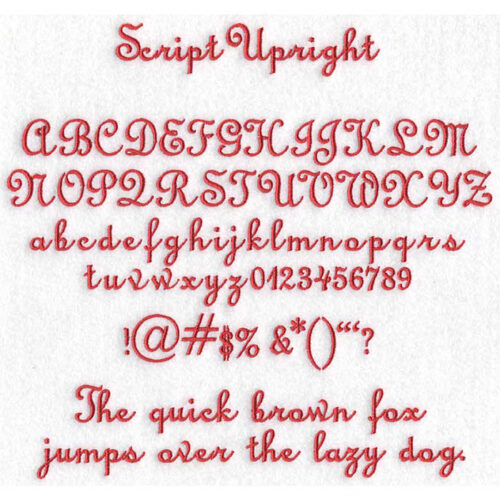 Script Upright BX Native Font