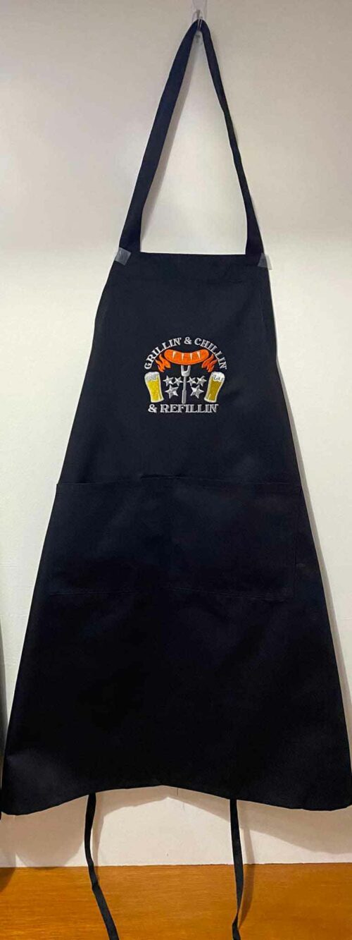 grillin BBQ apron