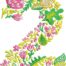 Summer Flowers Font 2 embroidery design