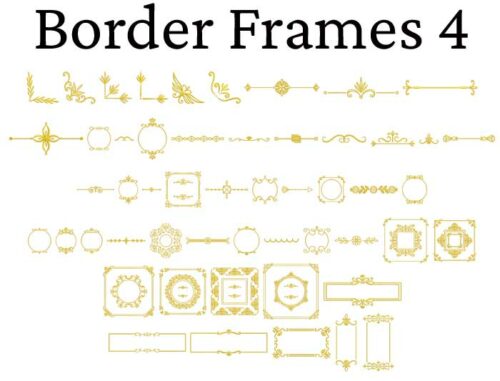 Border Frames esa font icon