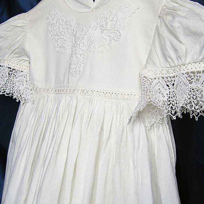 Christening Gown top Embroidery Legacy Design