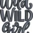 Wild Wild Girl Embroidery Design