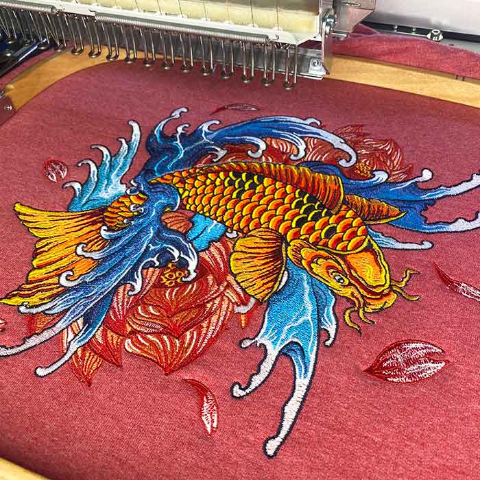 Koion Machine Embroidery Legacy Design