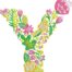 Summer Flowers Font Y embroidery design