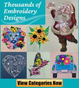 Embroidery Design Categories