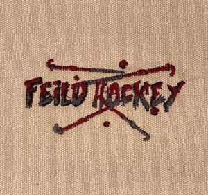 Field Hockey embroidery design