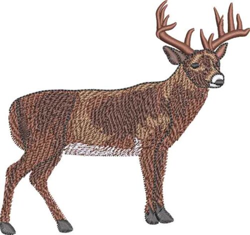 Deer Hunting embroidery design