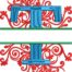 split swirls monogram T embroidery design