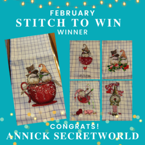 stitch to win feb winner
