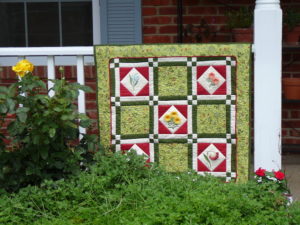 gardening quilt Embroidery Design