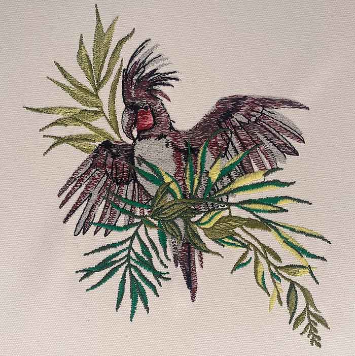 Bird of Paradise 10 embroidery design