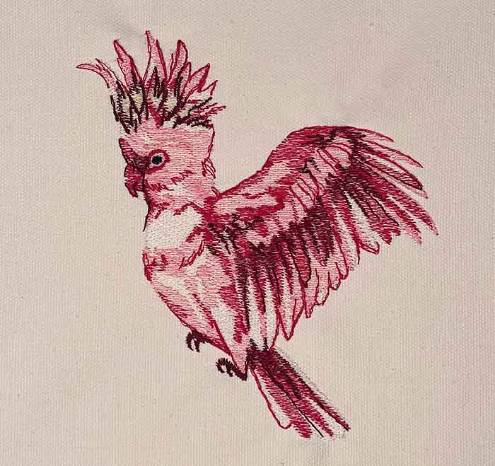 Bird of Paradise 13 embroidery design