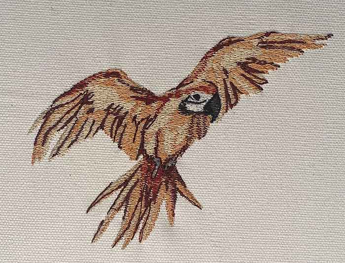 Bird of Paradise 17 embroidery design