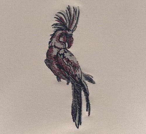 Bird of Paradise 20 embroidery design