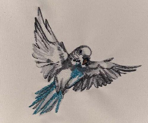 Bird of Paradise 21 embroidery design