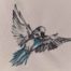 Bird of Paradise 21 embroidery design