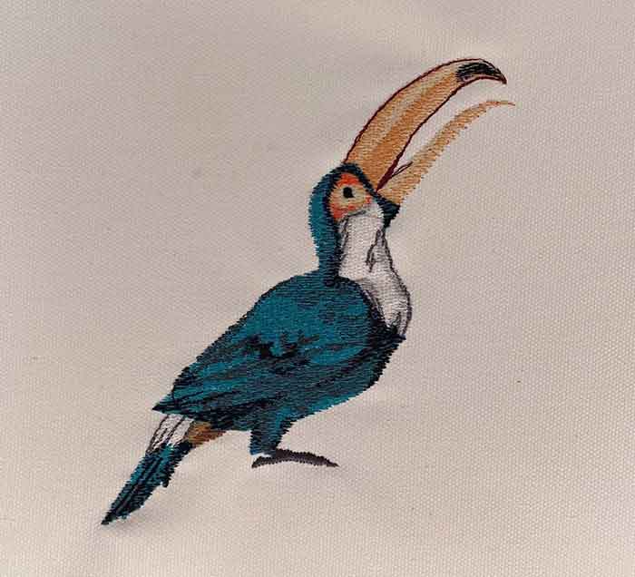 Bird of Paradise 24 embroidery design