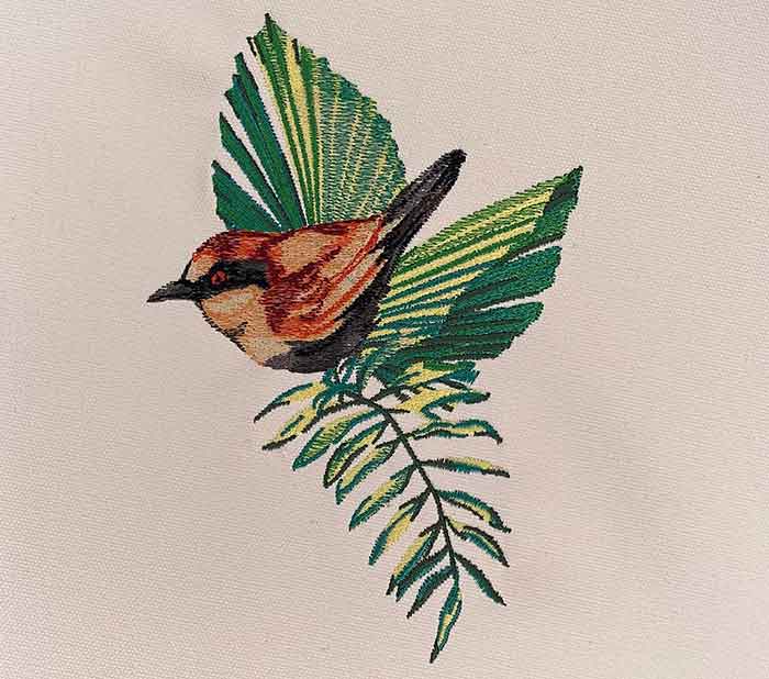 Bird of Paradise 8 embroidery design