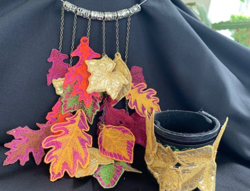 How To Create Lovely Affordable 3D Embroidery Autumn Jewelry
