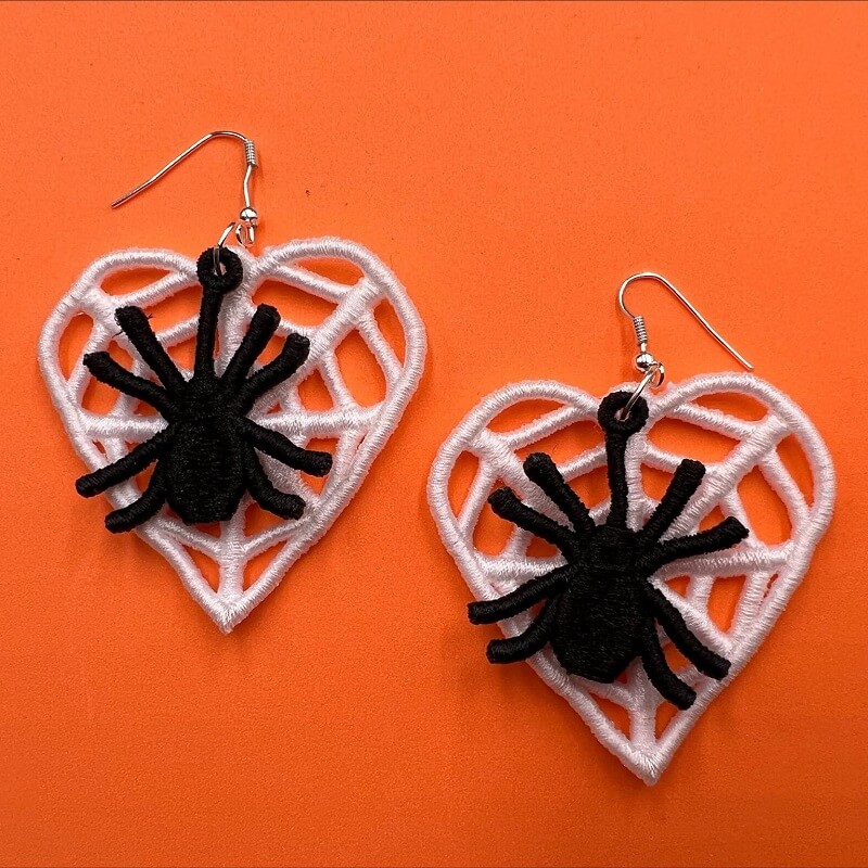ITH Spider & Web Earrings