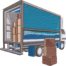 moving truck embroidery design