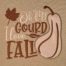 Oh my gourd embroidery applique design