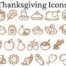 Thanksgiving icon esa font