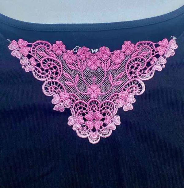 lace insert embroidery design