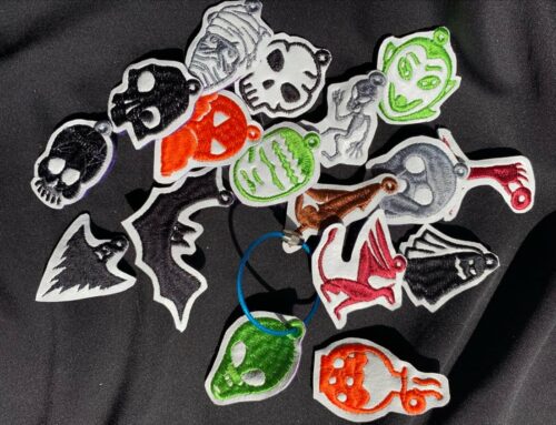 How To Easily Embroider Cute Monster Mash Halloween Charms