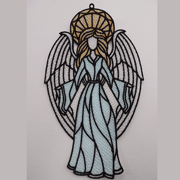 Christmas Embroidery Angels