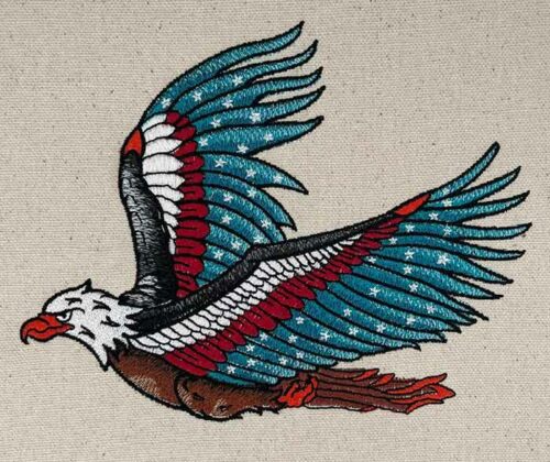 Tattoo American eagle embroidery design