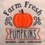 Farm Fresh Pumpkins Embroidery Design