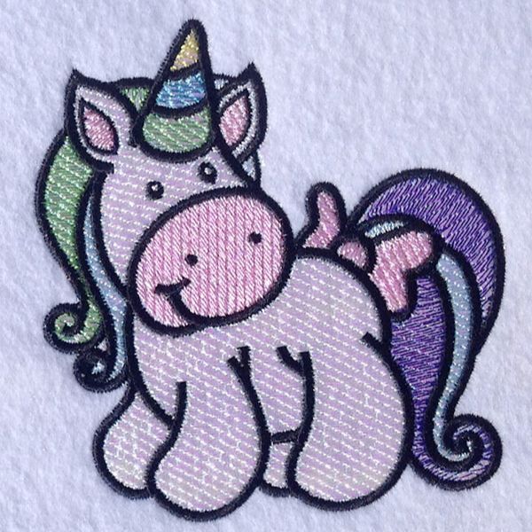 Unicorn Embroidery design