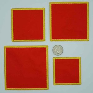 braided squares diy patch embroidery design
