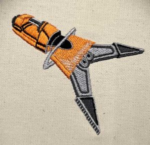 jaws of life embroidery design