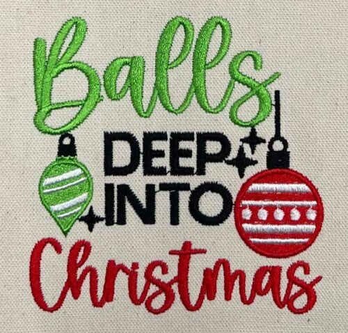ball deep embroidery design