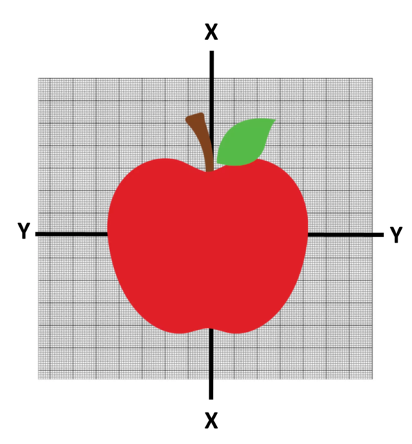 apple XY graph small grid