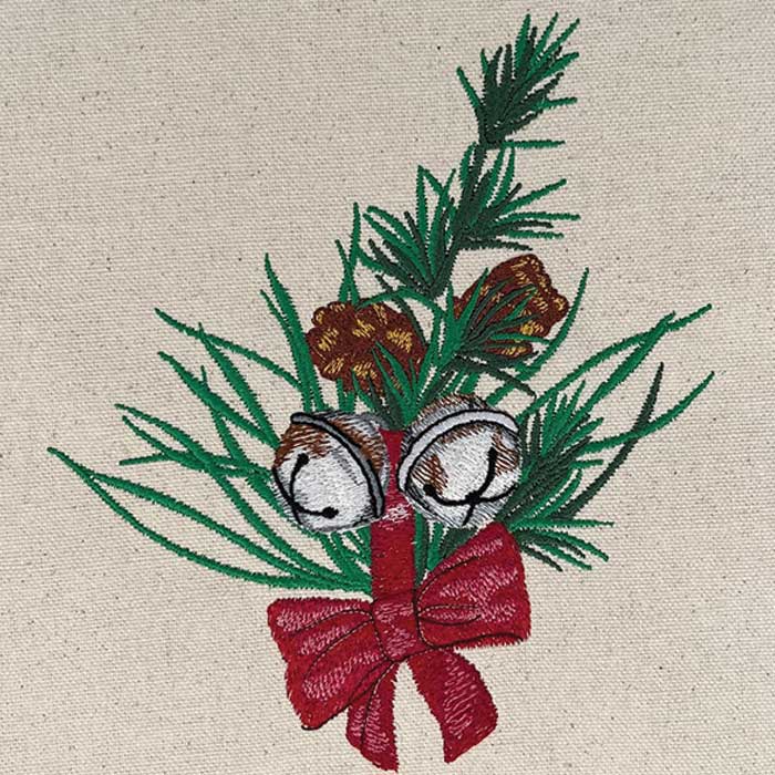 Christmas Bells embroidery design