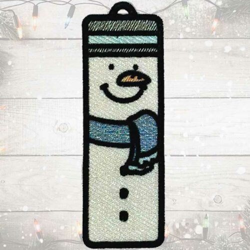 Christmas Booksmark Snowman