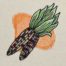 autumn corn embroidery design