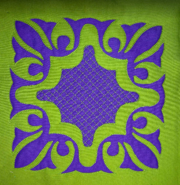 Madeira reverse embroidery linda bag